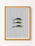 Coastal Drift – 3D Fish Wall Art