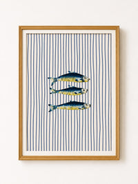 Coastal Drift – 3D Fish Wall Art
