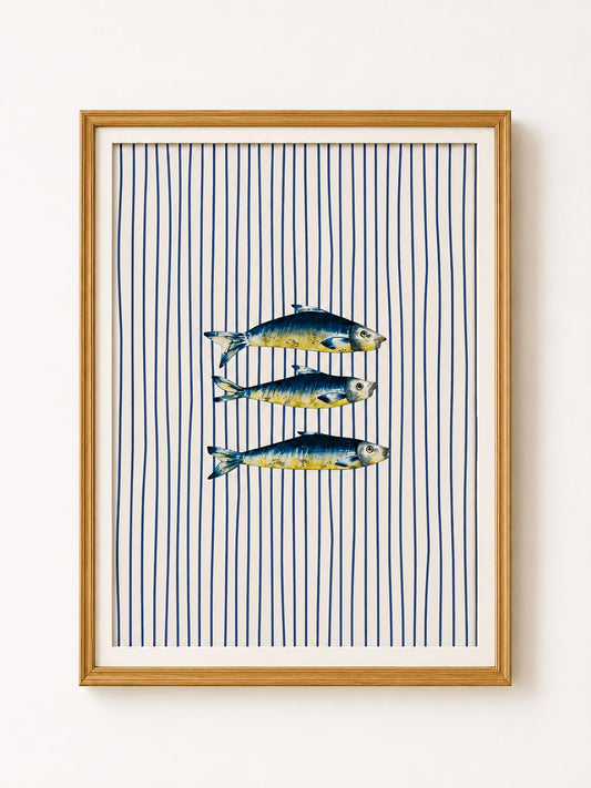 Coastal Drift – 3D Fish Wall Art