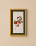 Handpainted Floral Green Frames (each)