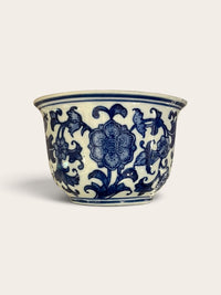 Blue Pottery Wall Planter set of 3