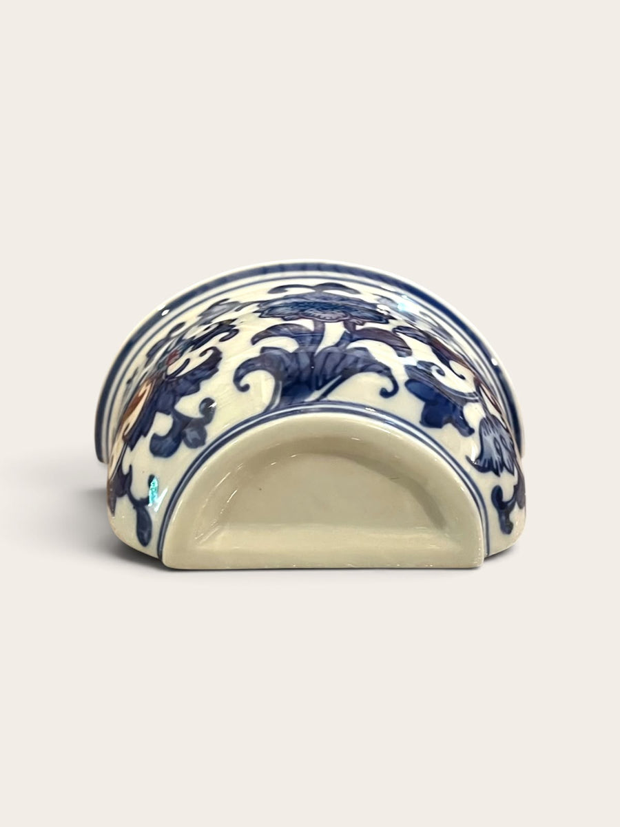 Blue Pottery Wall Planter set of 3