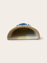Blue Pottery Wall Planter set of 3