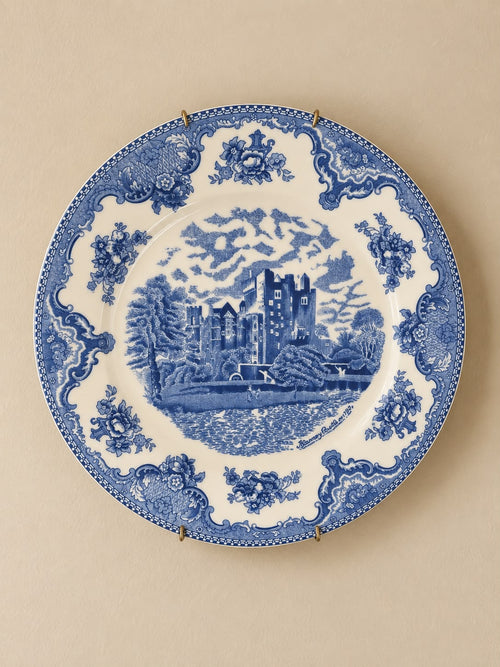 Blue Landscape Ceramic Wall Plate