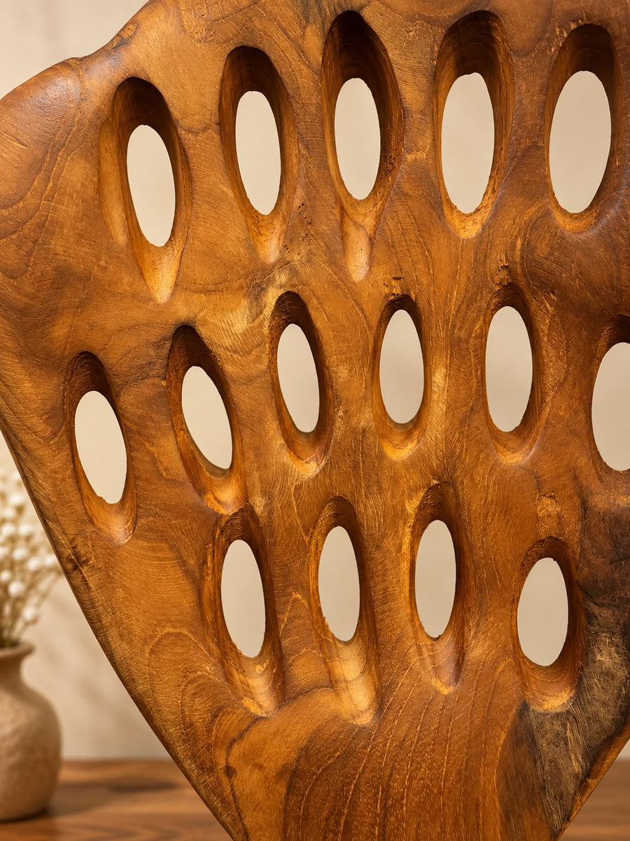 Honeycomb Wooden Showpiece