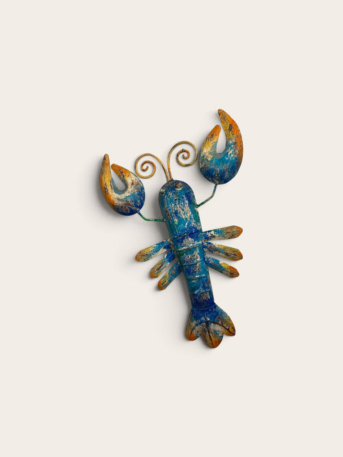 iron wall hanging lobster