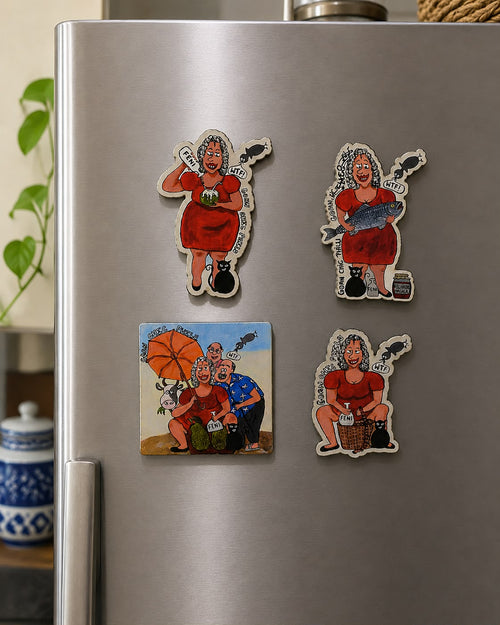 Philu & Nobi Fridge Magnets (Each)