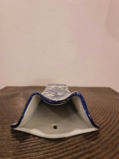 Blue Pottery Planter