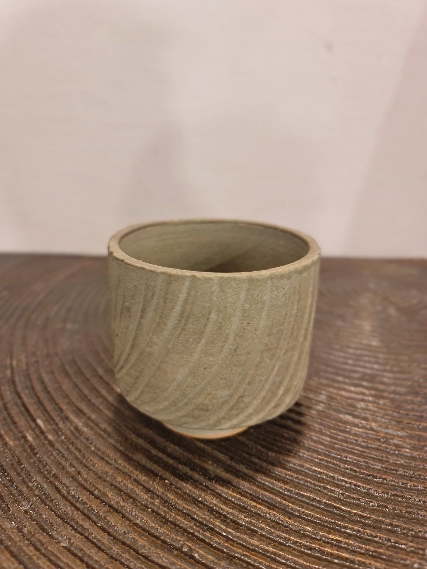 Grey Ceramic Planter