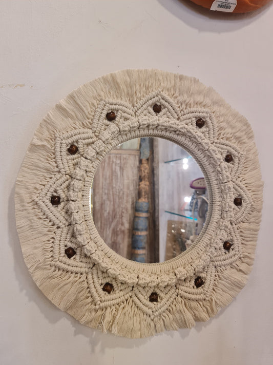 Macrame Mirror