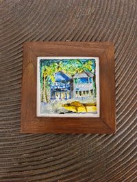 Painted Tile Goan Frame