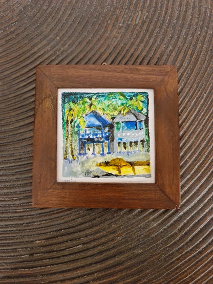 Painted Tile Goan Frame