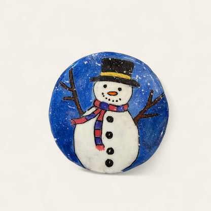 set of 4 santa coaster