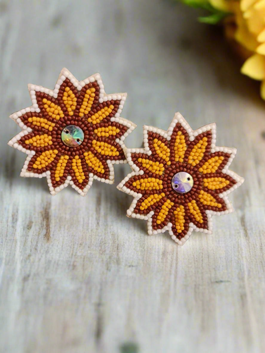 Sunflower Earring