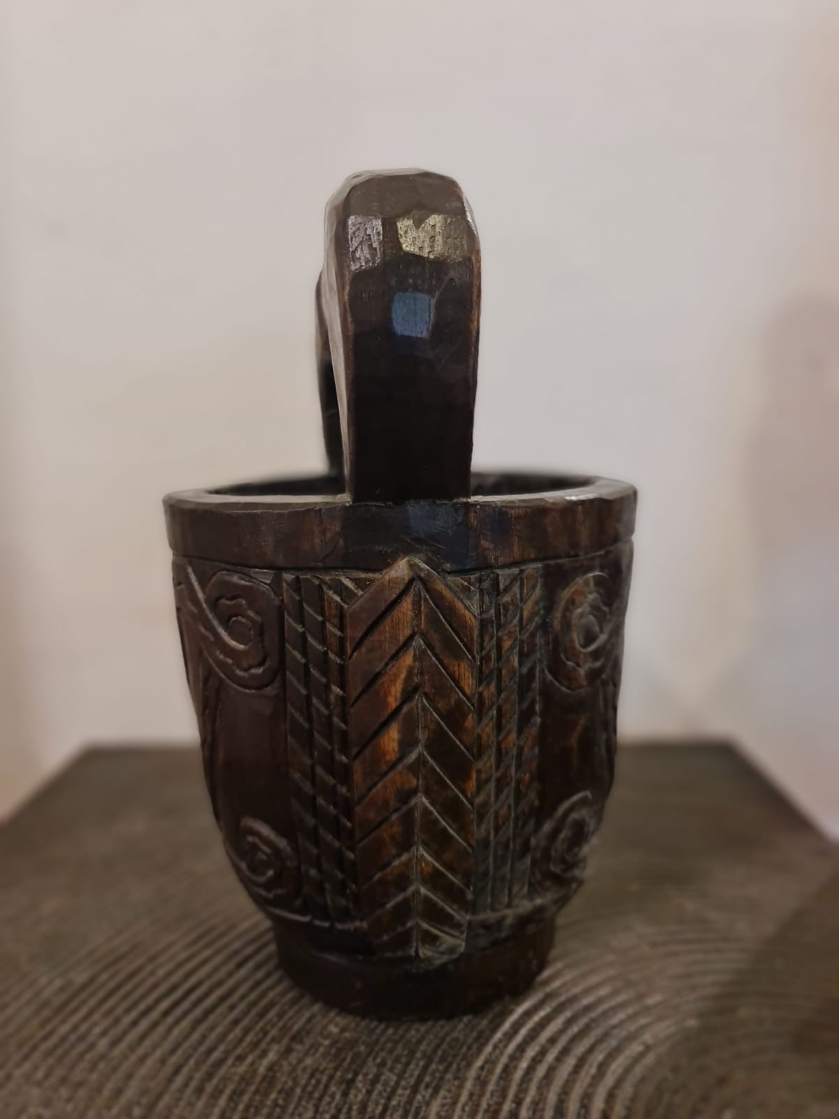 Wooden Kamandal Heart
