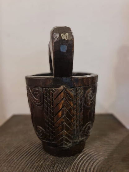 Wooden Kamandal Heart