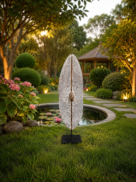 Surf Board Tribal Carving
