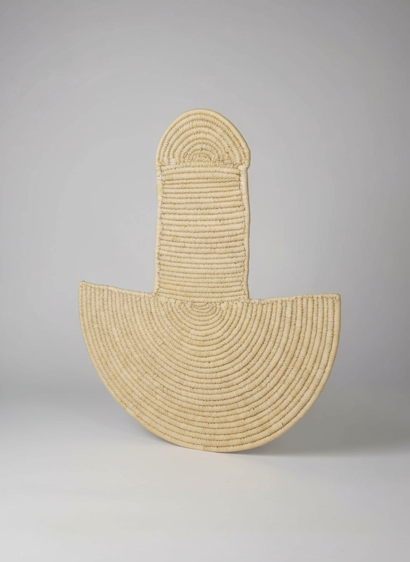 Handwoven Natural Fiber Wall Décor