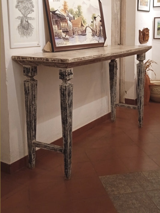 Carved Wooden Table