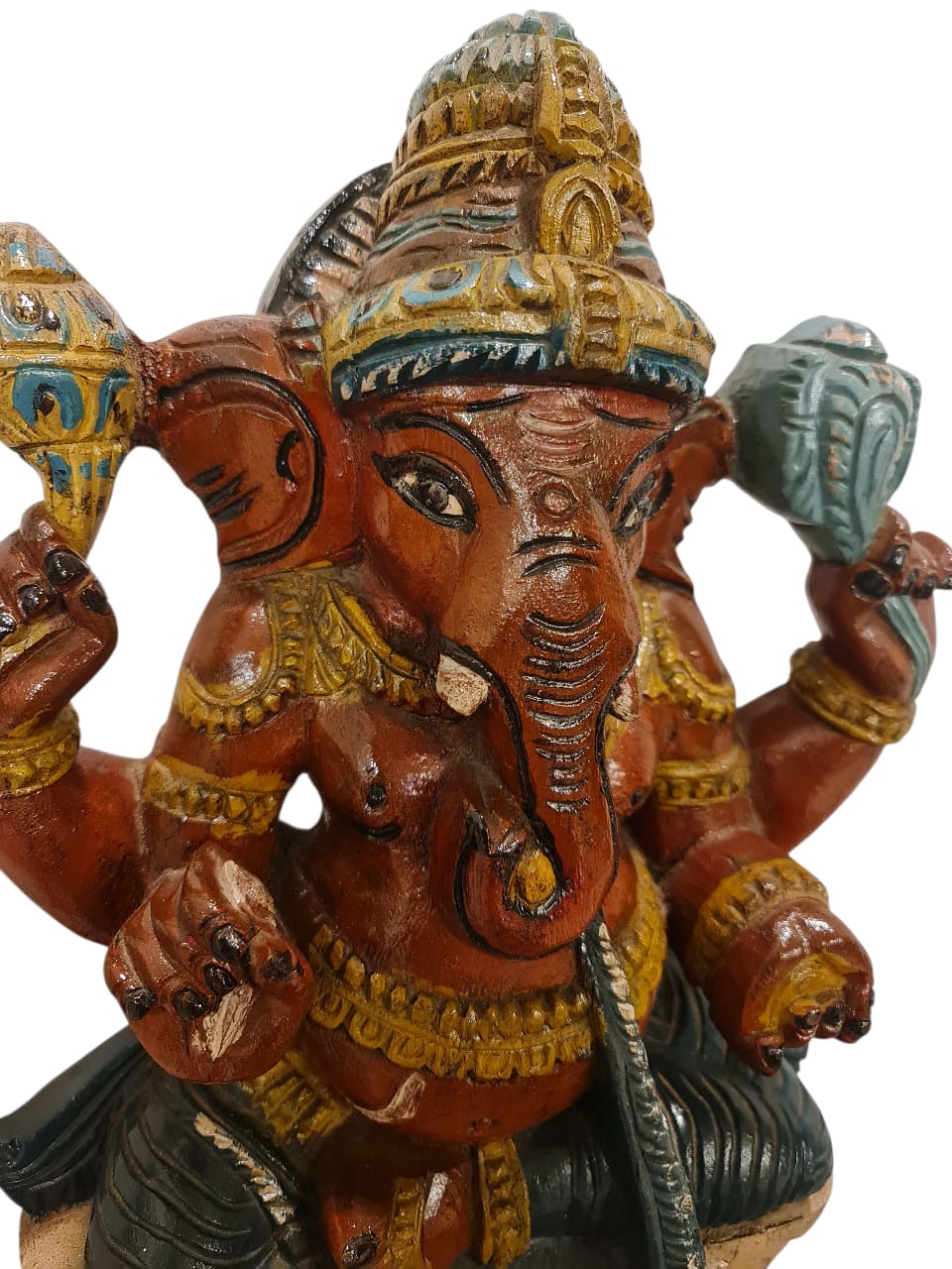 Wooden Decor Ganesh
