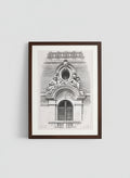 Framed Architectural Artwork