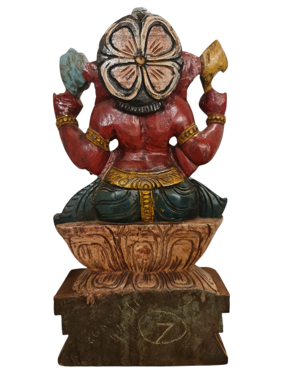 Wooden Decor Ganesh