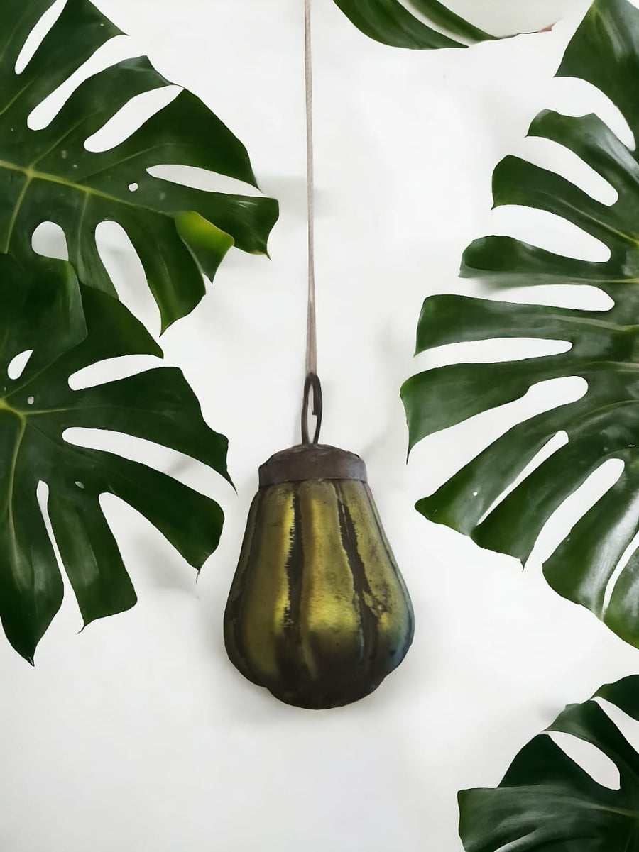 Rustic Green bauble