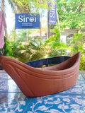 Terracotta Boat Planter
