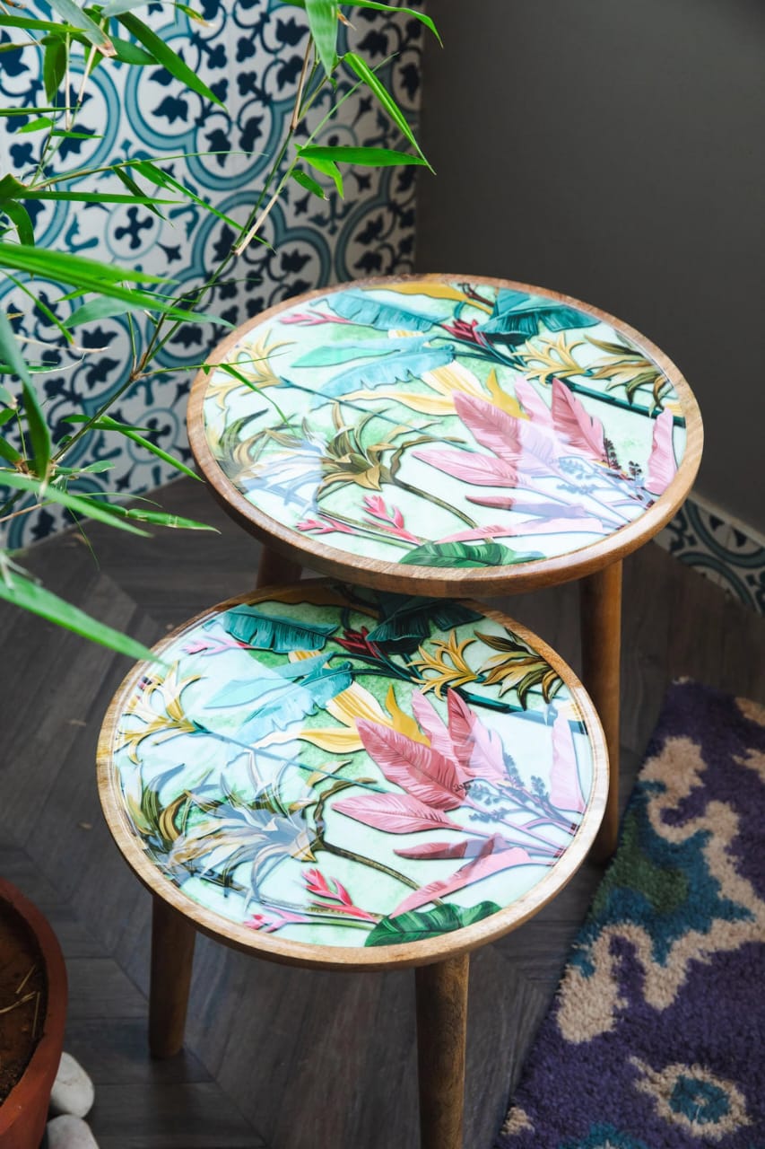 Tropical Garden Table Set