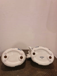 Pair of Ceramic Rooster