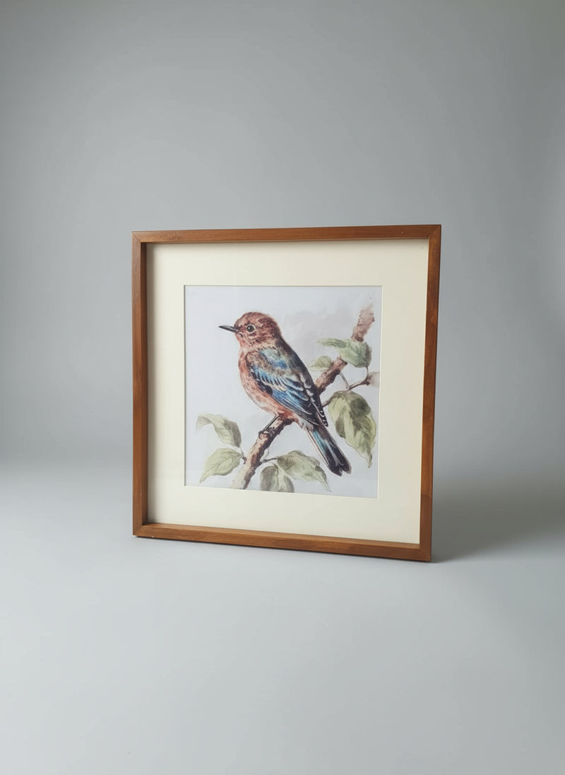 Bluebird Botanical Art Frame