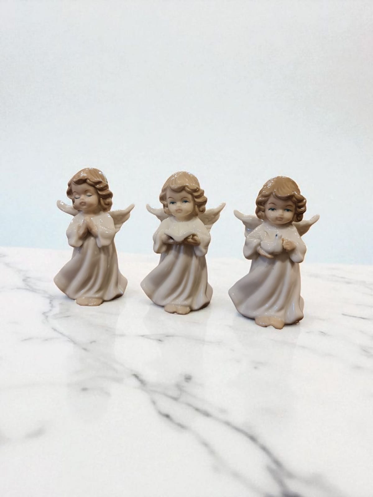 Set Of 3 Small Angels
