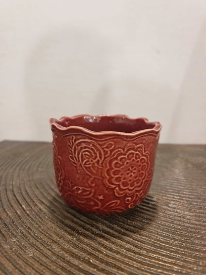 Hand Embossed Planter
