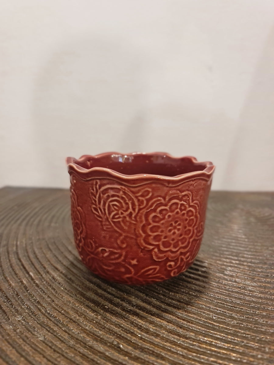 Hand Embossed Planter
