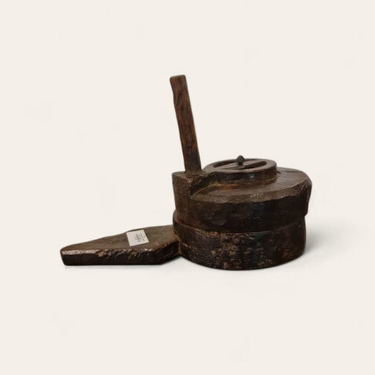 Wooden Small Atta Chakki