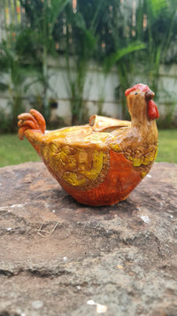 Hen Cutlery Stand