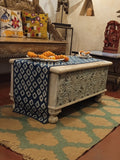 Hand-Carved Vintage Coffee Table