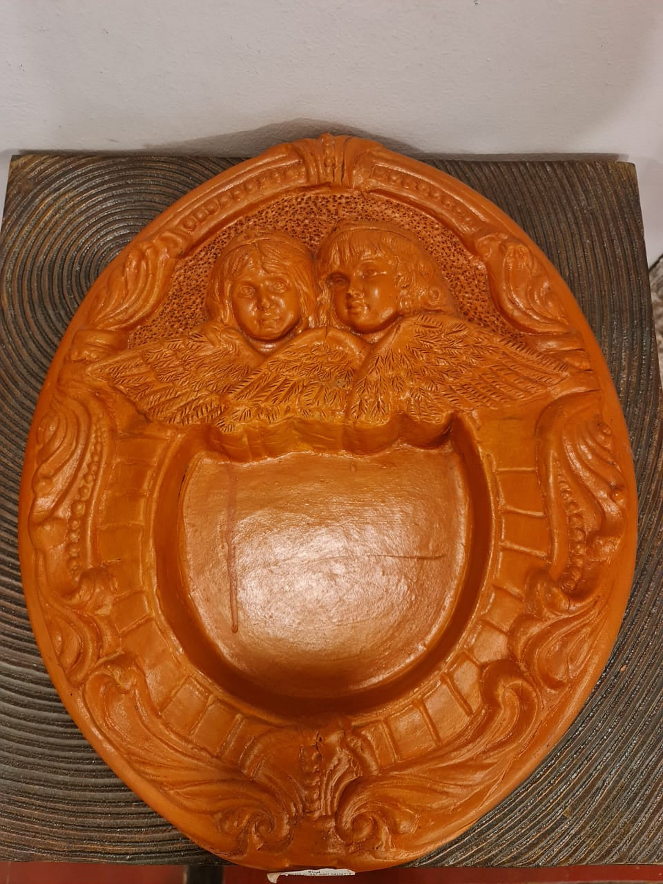 Terracotta Large Angel Wall Hanging