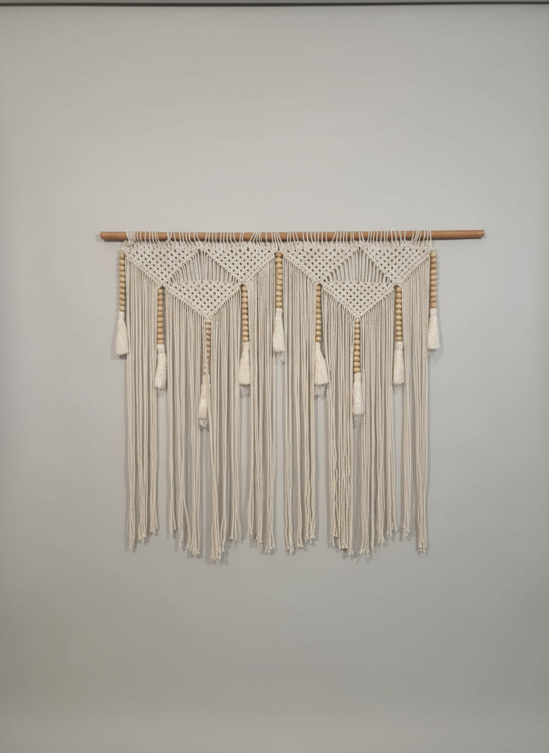 Boho Tassel Macramé Wall Hanging