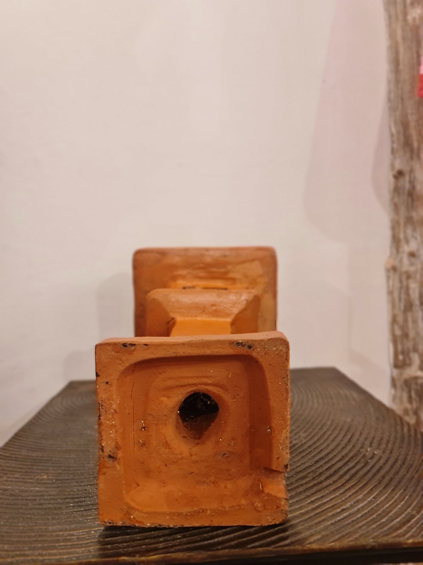 terracotta lamp