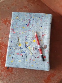 Denim Covered Artists Sketch Book
