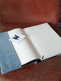 Denim Covered Artists Sketch Book