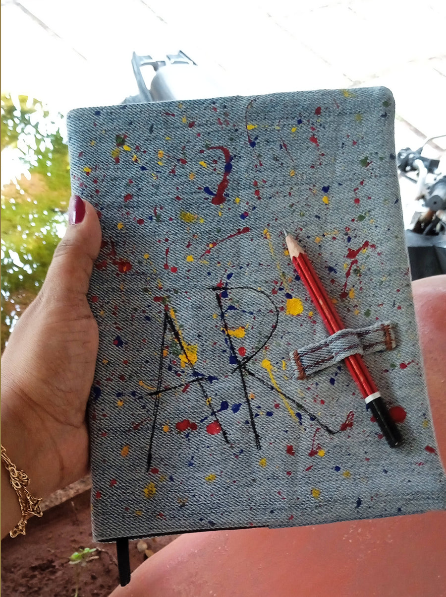Denim Covered Artists Sketch Book