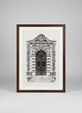 Framed Architectural Artwork