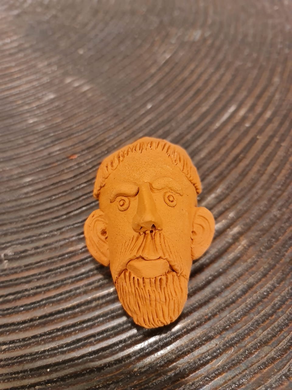 Terracotta Face Planter