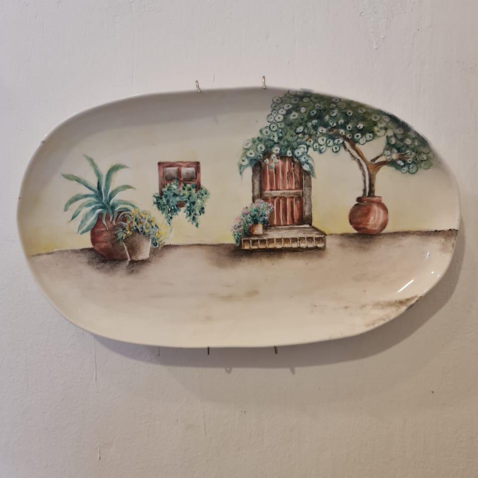 Hand Painted Porcelin Plate