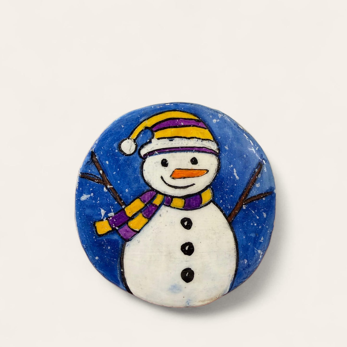 set of 4 santa coaster