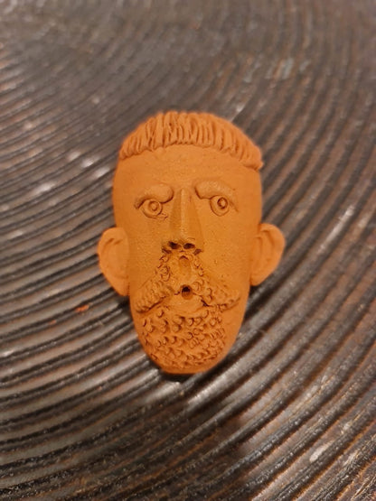 Terracotta Face Planter