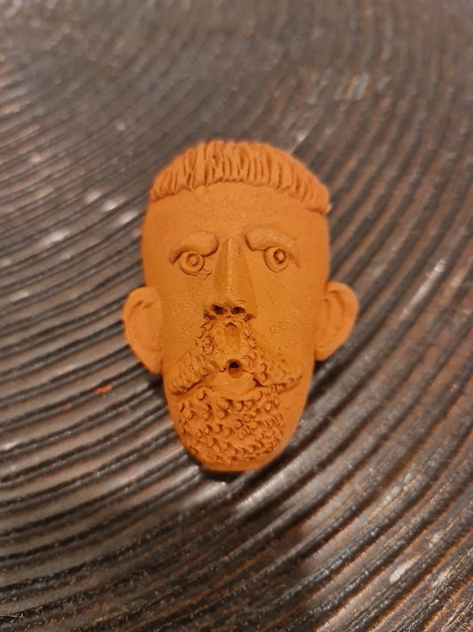 Terracotta Face Planter