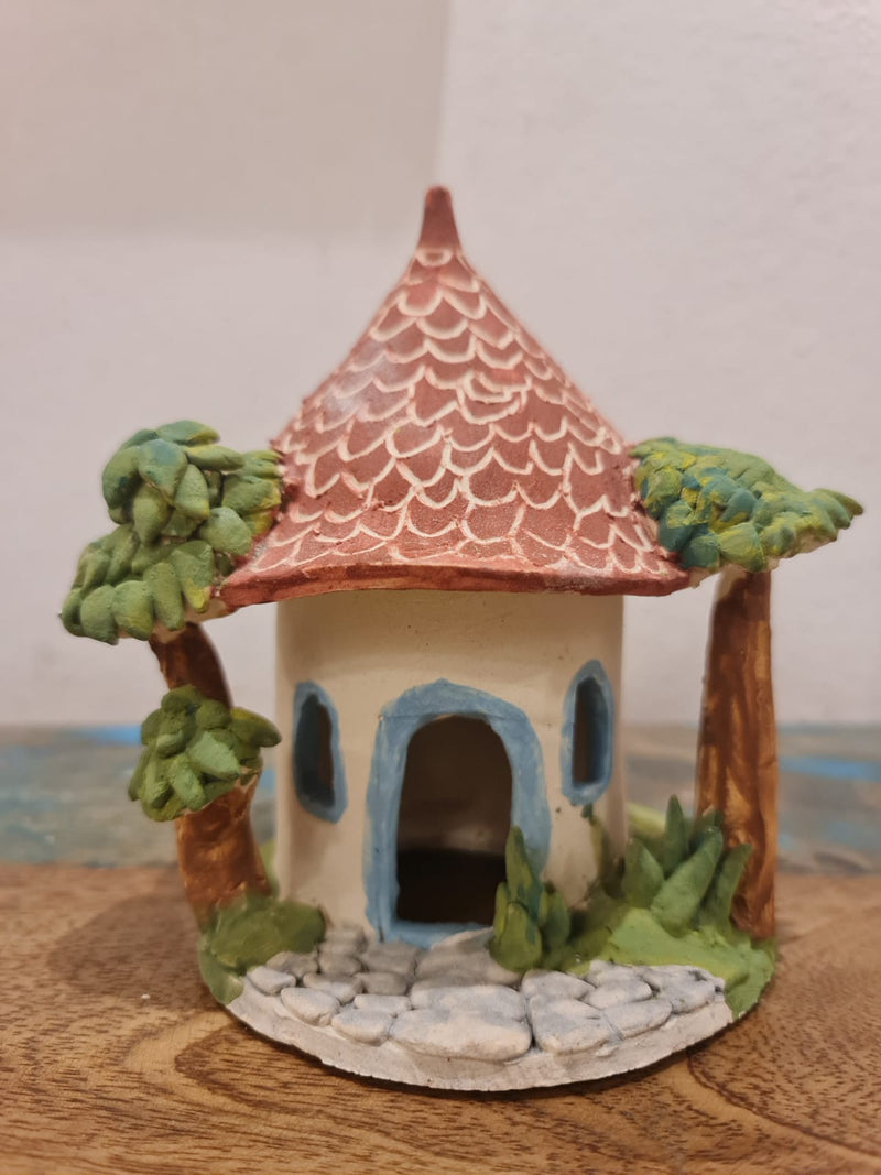 Whimsical Ceramic Cottage
